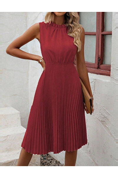 Sheya Shein mini dress, red