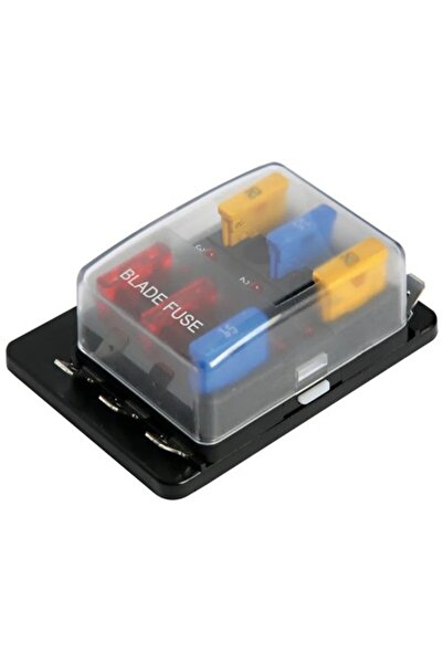 OSCULATI Laminated Fuse Holder with 6 Warning LEDs, 100A Capacity, 30A/Fuse
