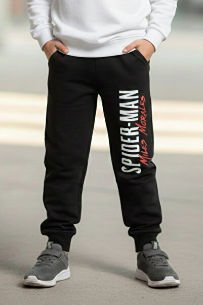 SPIDERMAN Αγόρια Φούτερ Μαύρο - 2 Νήματα