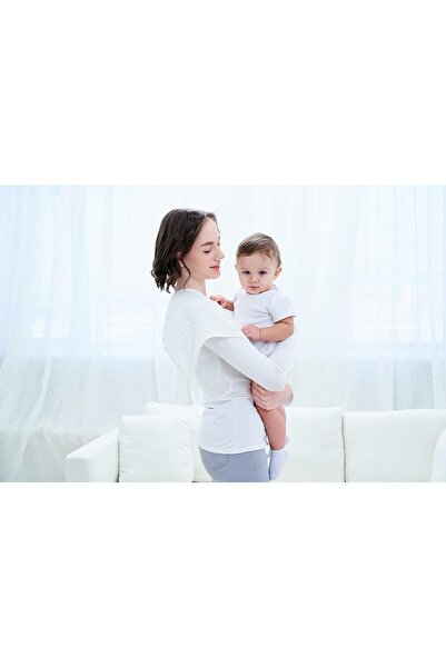 Genericc 100% Cotton Muslin Burp Cloths, L 20in × 10in, 6-Layer Ultra Soft Absorbent – White