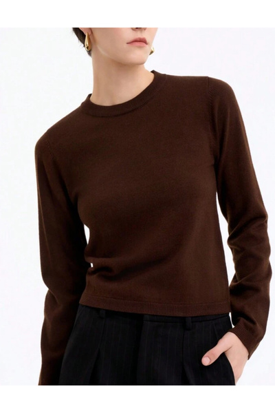 Sheya Shein sweater, brown