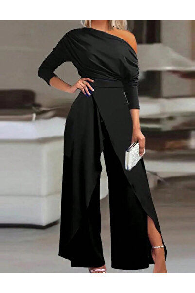 Sheya Shein long jumpsuit, black