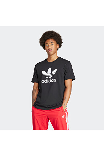 adidas Trefoil Erkek Siyah T-Shirt