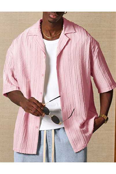 Sheya Shein short sleeve shirt, pink