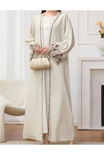 Sheya Shein long cardigan, beige