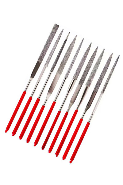 OEM Set 10 Pile de precizie diamantate Diverse Forme 3x140x6 mm GR65006