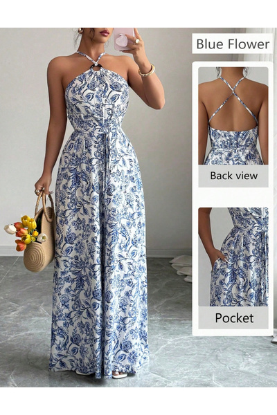 Sheya Shein long jumpsuit, mix colors