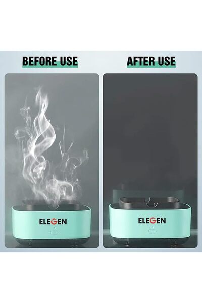 The Bros Air purifier Smokeless Ashtray Cigar Holder (Green)