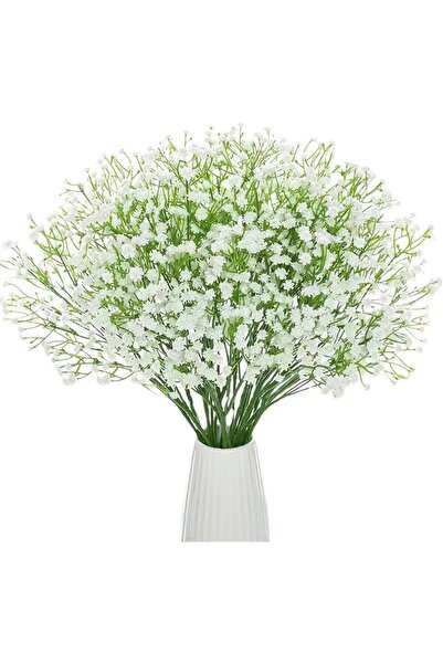 The Bros باقات زهور جيبسوفيلا اصطناعية من GHAKKE، 15 قطعة