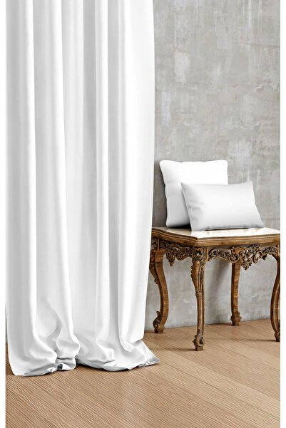 ervin ستارة شمسية من الساتان باللون الأبيض ذات جودة أولى بدون طيات