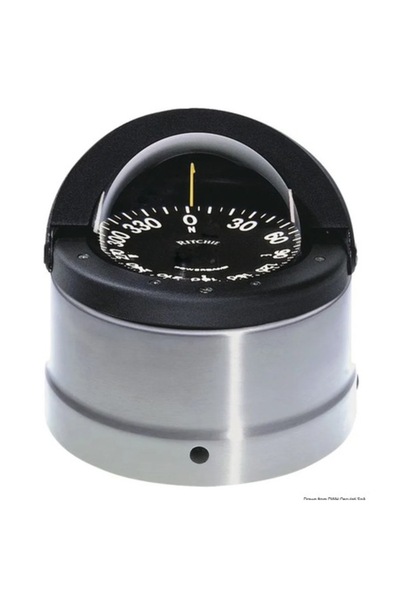 OSCULATI Ritchie Navigator 4 Inch Compass with LED Lighting, Dual Dial