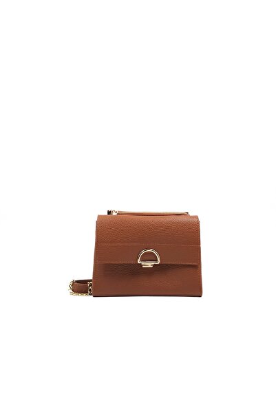 Posete Fagaras Zlatica Leather Purse - Cognac, Casual Bag Made of Genuine Leather, Handbag, Bags