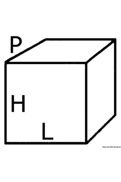 OSCULATI Isotherm BI92 Refrigerator-Freezer, 95 liters, Secop Compressor 12/24V, Stainless Steel