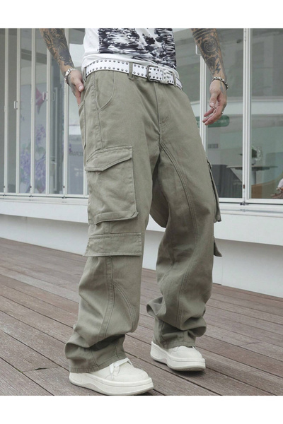 Sheya Shein jeans, khaki