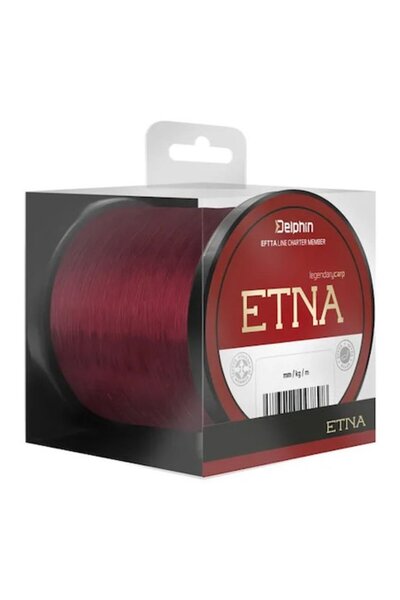 DELPHİN Etna Monofilament Line Maroon, 0.33 mm, 300 m