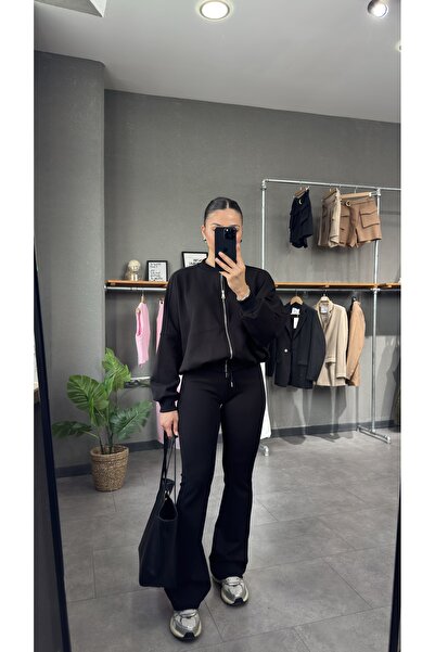 YOUR NAME evazat Set de pantaloni și jachetă bomber