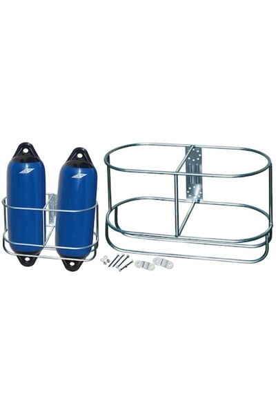 GFN Suport apărătoare din oțel inoxidabil, apărătoare de 300 mm, înălțime de 480 mm, tijă de 10 mm, suport pentru șine de 18-25 mm