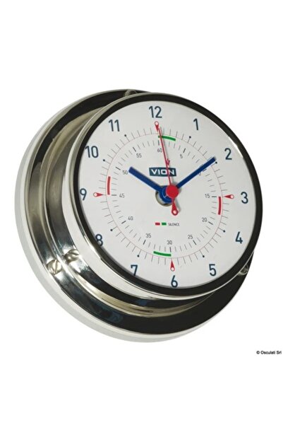 OSCULATI Ceas Quartz Vion A80MIC CHR cu Sector Radio, Carcasă Oțel Inoxidabil...