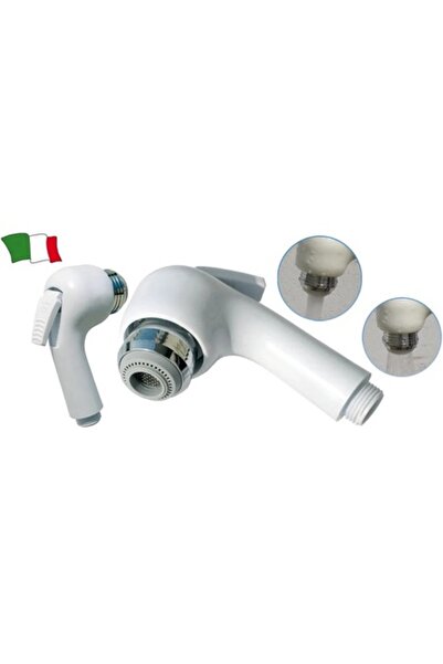 GFN Shower Spout with Double Jet, Integrated Tap