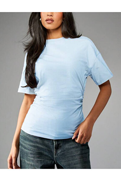 Sheya Tricou Shein Missguided, albastru