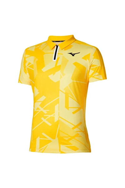 MIZUNO Daybreakers Shadow Polo Men's T-Shirt Yellow