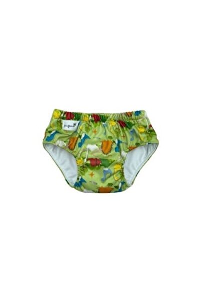 Pupus Swim Nappy, Dinosaurs model, Size M (10-13 kg), Waterproof, PUL and Coolmax