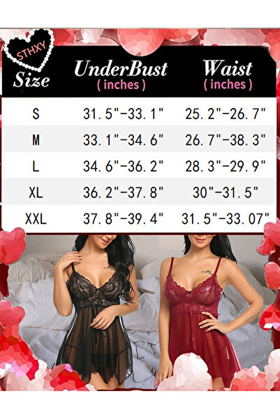 Sthxyfaith Women Lingerie Lace Chemise Sleepwear Babydoll Nightgown Teddy Lingerie Purple Medium