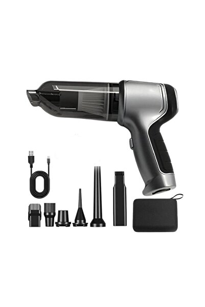 Tradeo High-Power Alloy Turbine Cordless Car Vacuum Cleaner