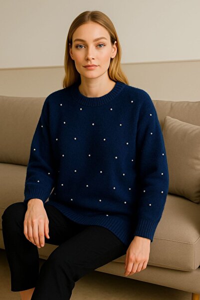 Magazin Stone-Detail Plush Tunic