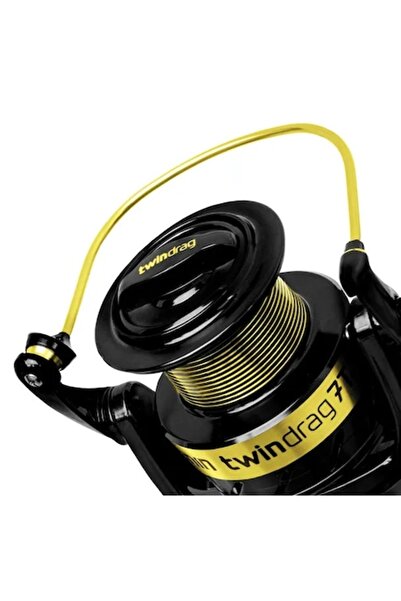DELPHİN Mulinetă TwinDrag 7T DP 7000 cu bobină adâncă pentru pescuit la crap