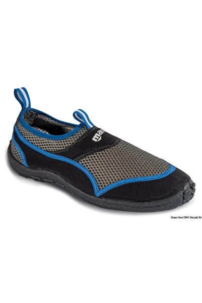 OSCULATI Mares Aquawalk Diving Shoes, Women & Kids, Size 37 — TRP Sole, Micro-mesh Neoprene Lining