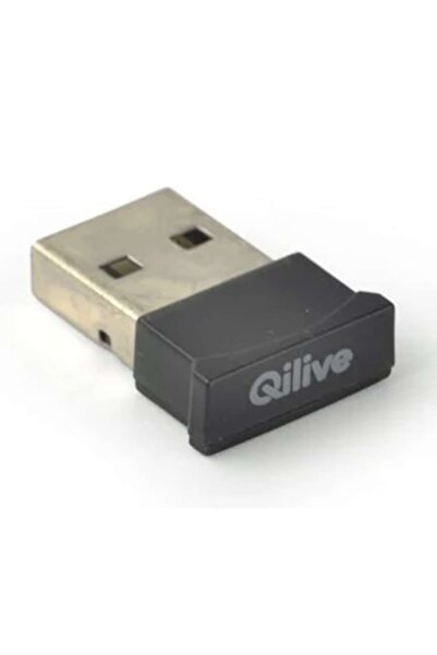 Qilive Compact USB Wireless Bluetooth 5.0 Adapter – 10 Meter Range