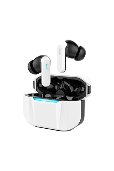 Tovstore TG16 Wireless Headphones, In Ear, Bluetooth 6.0, ANC and ENC, App, HIFI Sounds, White