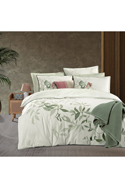 Sarev Nerissa Double Size 100% Cotton Double-Sided Duvet Cover Set