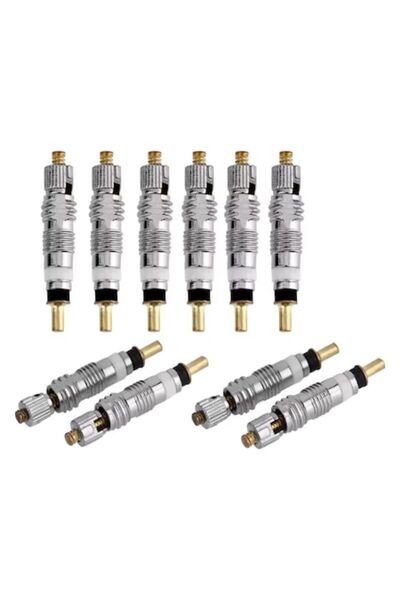 SEM Set 10 Presta Valves for Road and MTB Bicycles, Universal