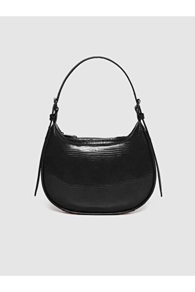 Sisley Faux Leather Mini Bag Women's Black Bag - 323A6M4Rwy035
