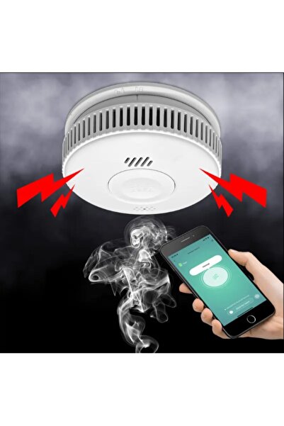 VİS Wireless smoke detector with Tuya app,
