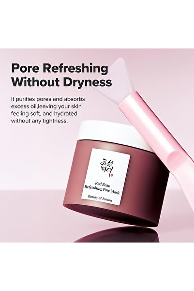 NONAMEE Bea-uty of Jose-on Red Bean Refreshing Pore Mask, 140 ml