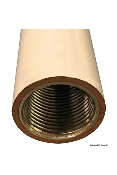 OSCULATI Antena VHF Glomex RA1201, Alb