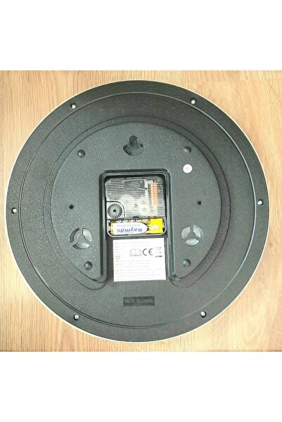 OEM Decorative wall clock with thermometer and hygrometer, 25 cm, black