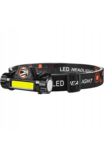 OEM Lanternă frontală reîncărcabilă USB, 5W/1200 lm, 45x30x84 mm
