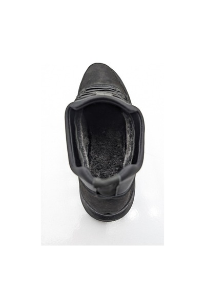 MODVALU Gamze 726 Real Leather Rubber Laced Wool Inside Men's Boots