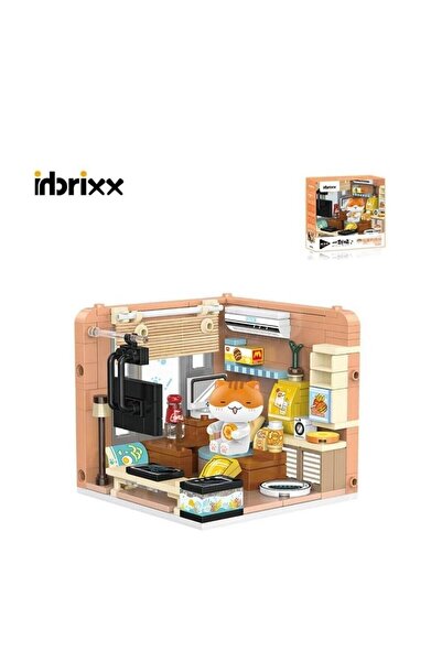 FABBA TOYS مجموعة مكعبات بانلوس على شكل منزل قطط P885005 مكونة من 263 قطعة - ...