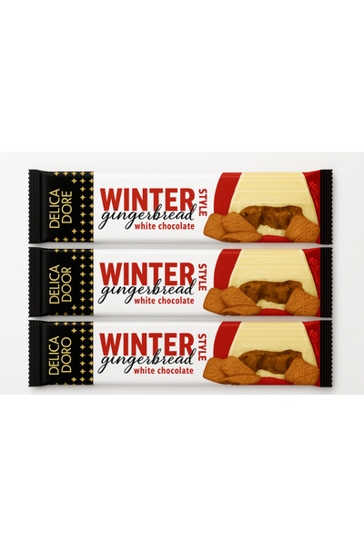 Millano Delicadore Winter Collection Chocolate Bars 72g - 3 Pack