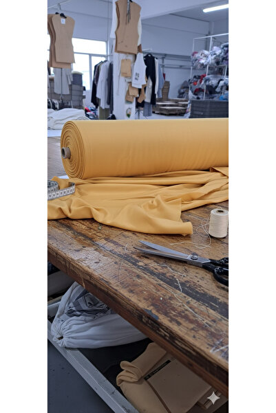 ÇAĞIN GIDA viskon belmando hardal rengi kumaş