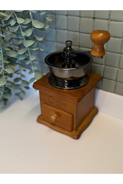 BUCOLIC Vintage Wooden Coffee Grinder
