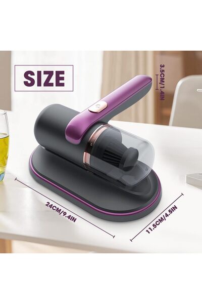 OEM JBY-23168 portable vacuum cleaner for dust mites and dust with battery and UV-C technology