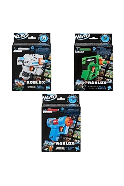 Nerf Roblox Microshots Toy Gun, 3 Assorted Models, Hasbro