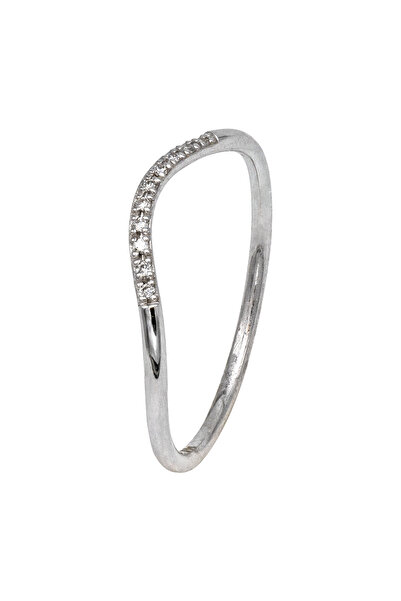 Gold Inel Aur de 14K cu Diamante