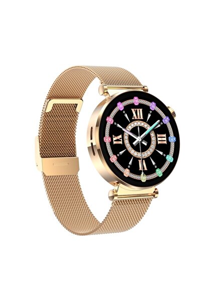Tovstore Women's Smartwatch — 1.27" TFT, Bluetooth Calls, Health Monitoring, Gold